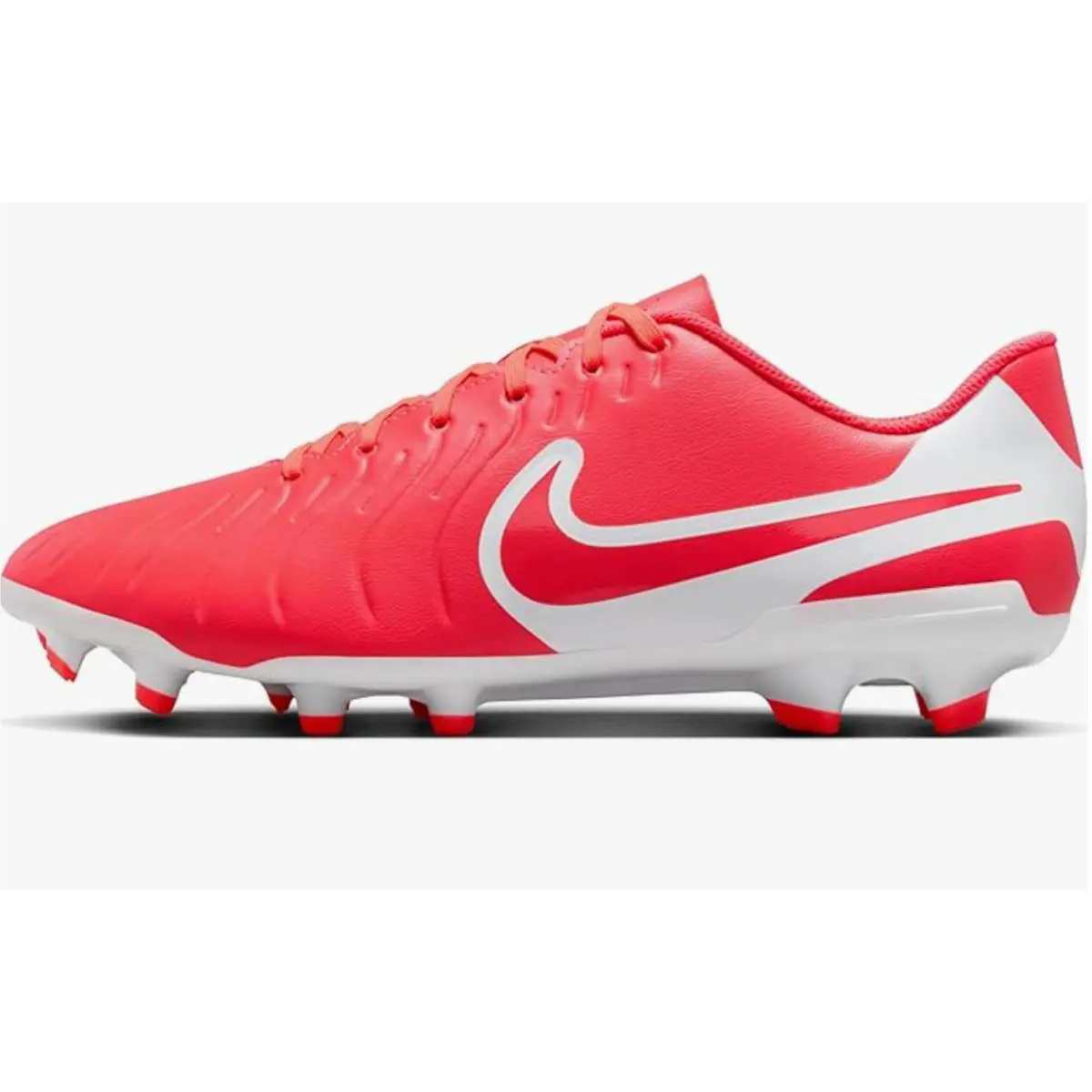 Nike Men`s Tiempo Legend 10 Club Sneaker Hot Lava White 10.5 US