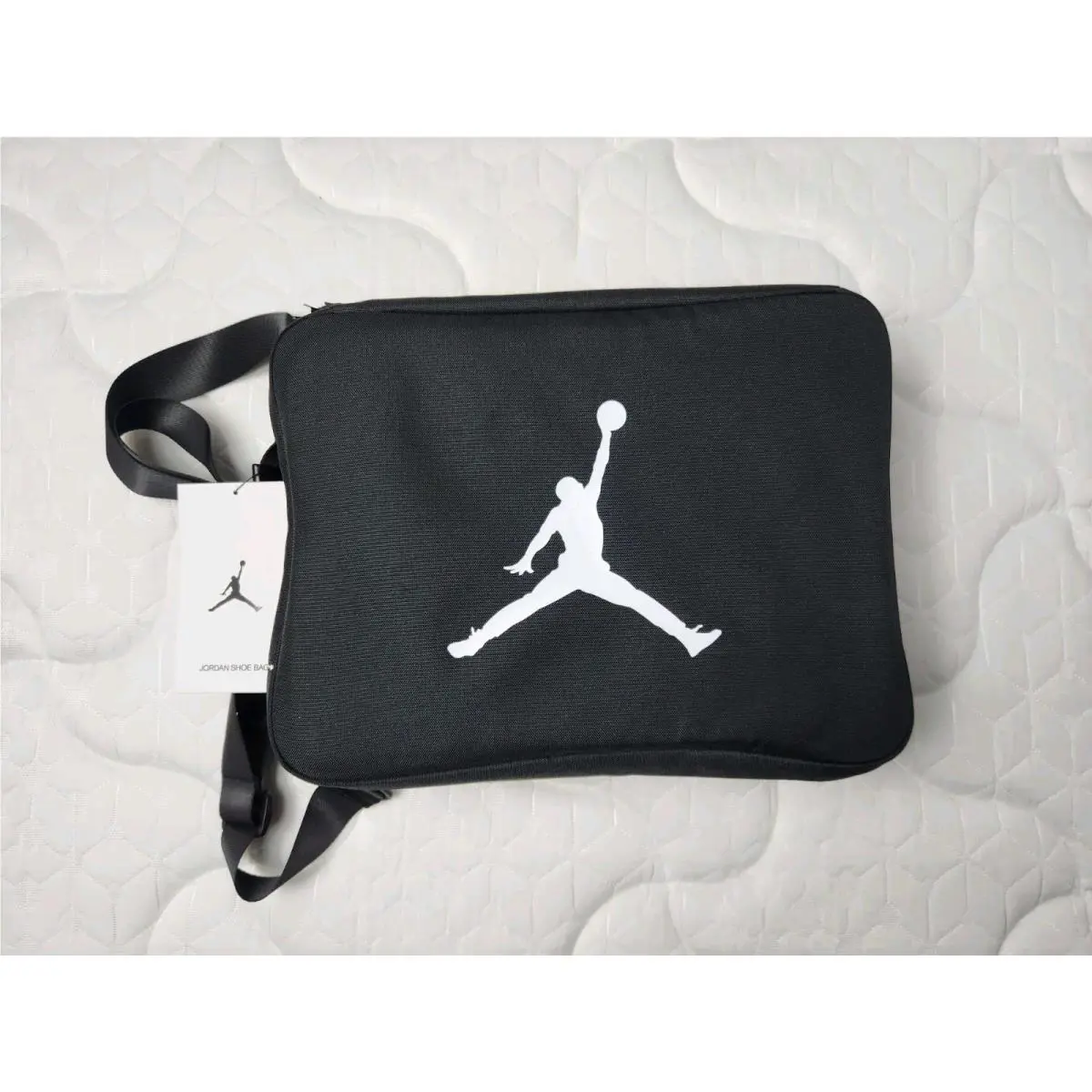 Nike Air Jordan The Collectors Cordura Shoe Box Travel Bag Case Black 9A0776-023