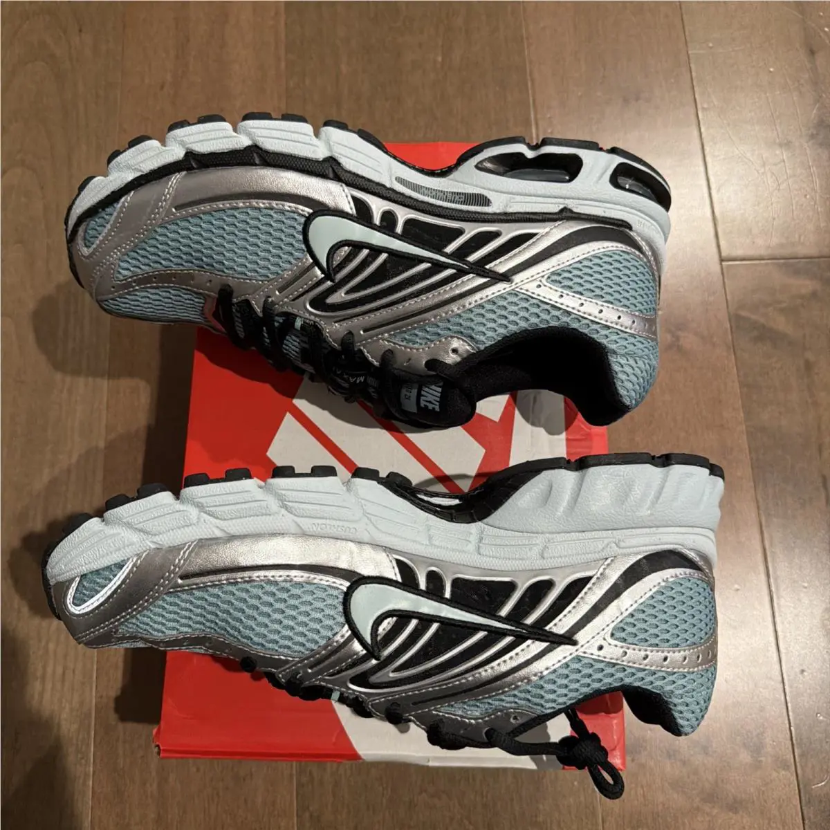 Nike shoes - Nike Air Max 2 - Air Max - Cannon/Black/Metallic Silver/Green Haze (UPC: 0198484777010) 1