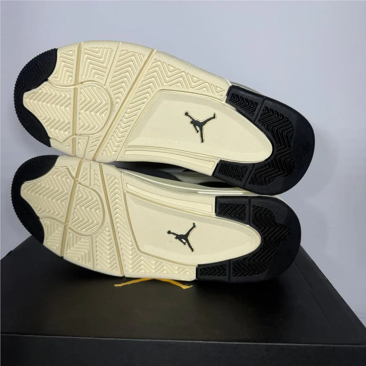 Nike shoes - Air Jordan 4 RM GS “Black Sail” (FQ7938-006) - FQ7938-006 - Black, Gray, Cream 6