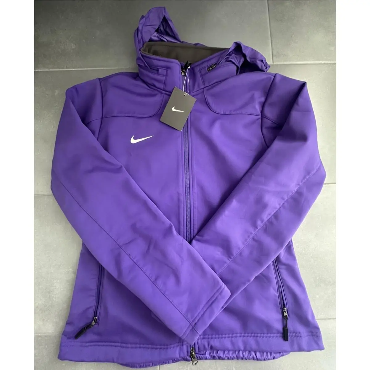 Nike Purple Full Zip Training Jacket Activewear 476324 Womens Size M