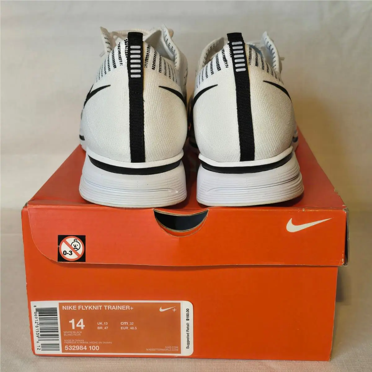 Nike shoes - Flyknit Trainer+ - Flyknit - Black 2