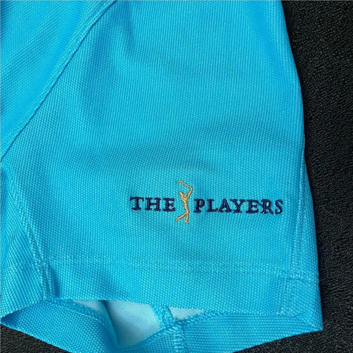 Nike clothing - Tiger Woods Dri Fit ADV Polo - Baltic Blue / Blue Chill / Black 0