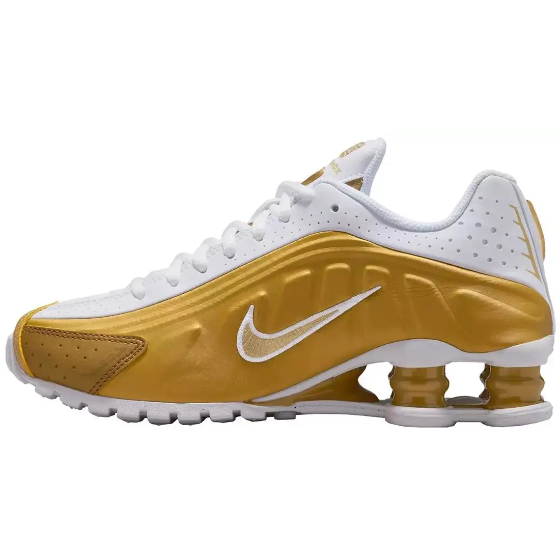 Nike shoes - Nike Shox R4 - Shox - White 2