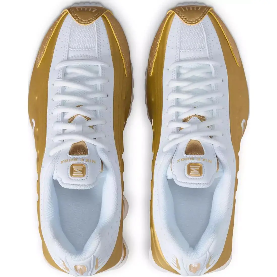 Nike shoes - Nike Shox R4 - Shox - White 0