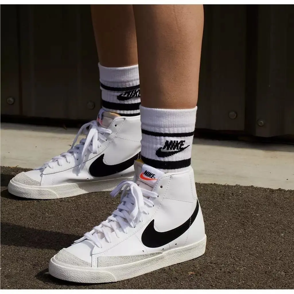 Nike shoes - Nike Blazer Mid 77 Vintage - White 0