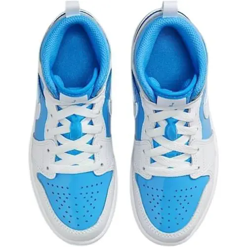 Nike shoes - Air Jordan 1 Mid - Air Mid - Blue (UPC: 197600731158) 2
