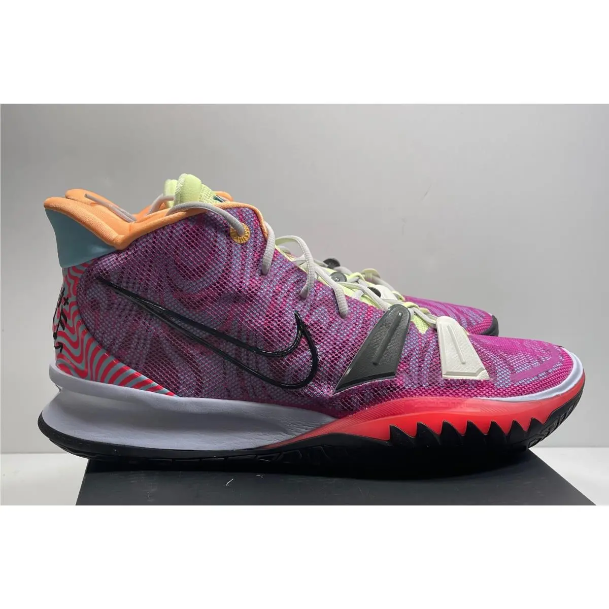 Nike shoes - Nike Kyrie 7 Creator - Kyrie Creator - DC0588 601 - ACTIVE FUCHSIA/BLACK GOAST (UPC: 194498957837) 1