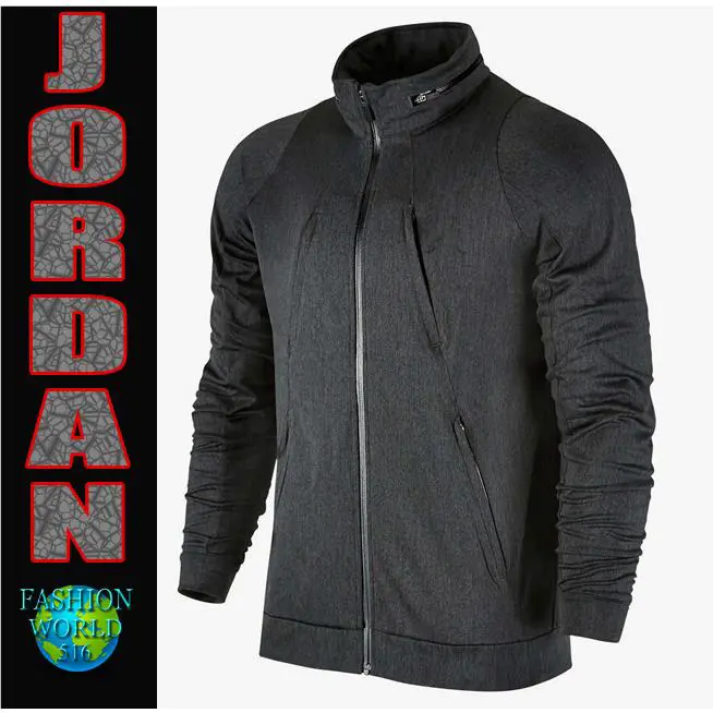 Nike Jordan Asg Toronto Hidden Hooded Jacket 828209-010 Grey Men`s Size 2XL