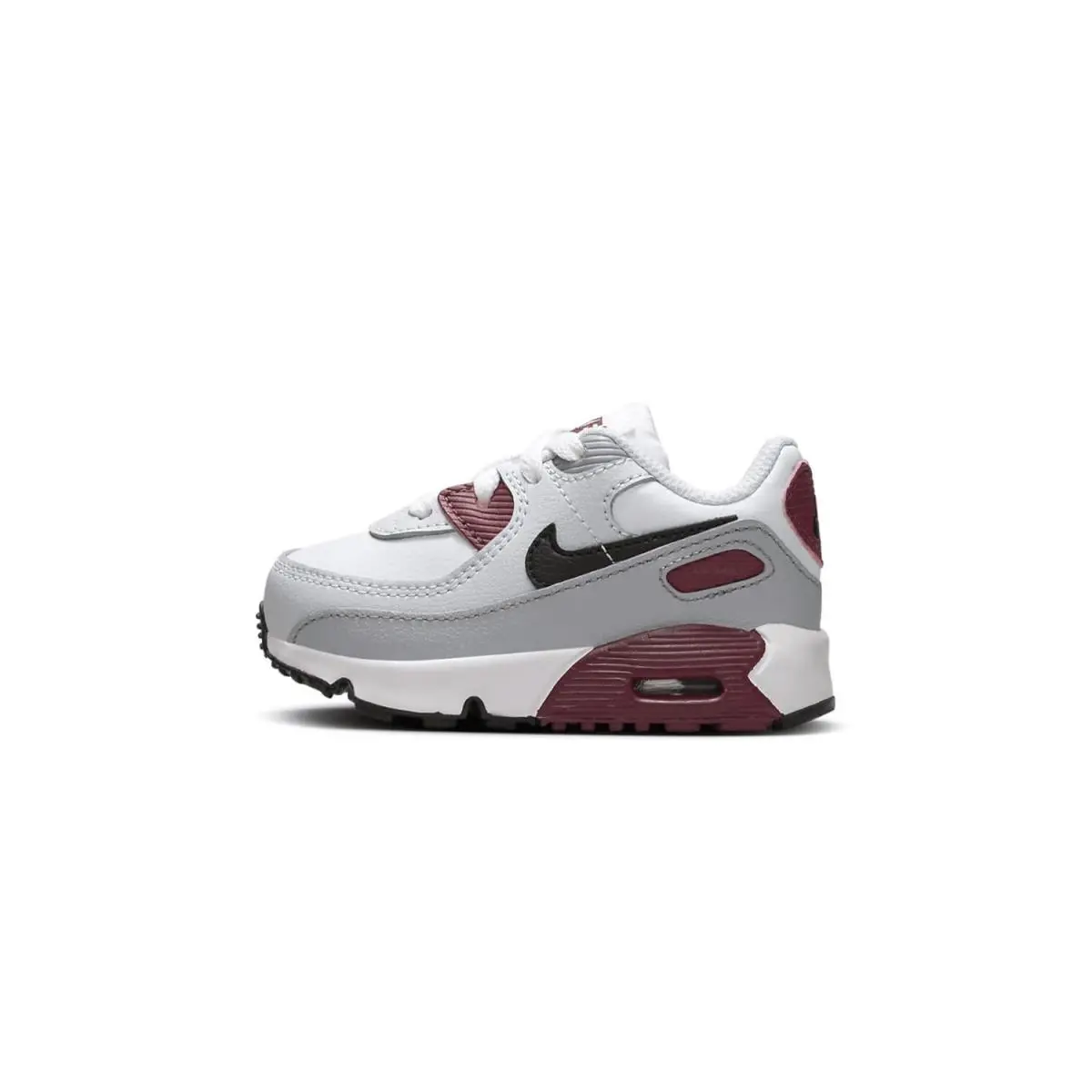 Toddler`s Nike Air Max 90 Ltr White/black-dark Team Red CD6868 125 - 6