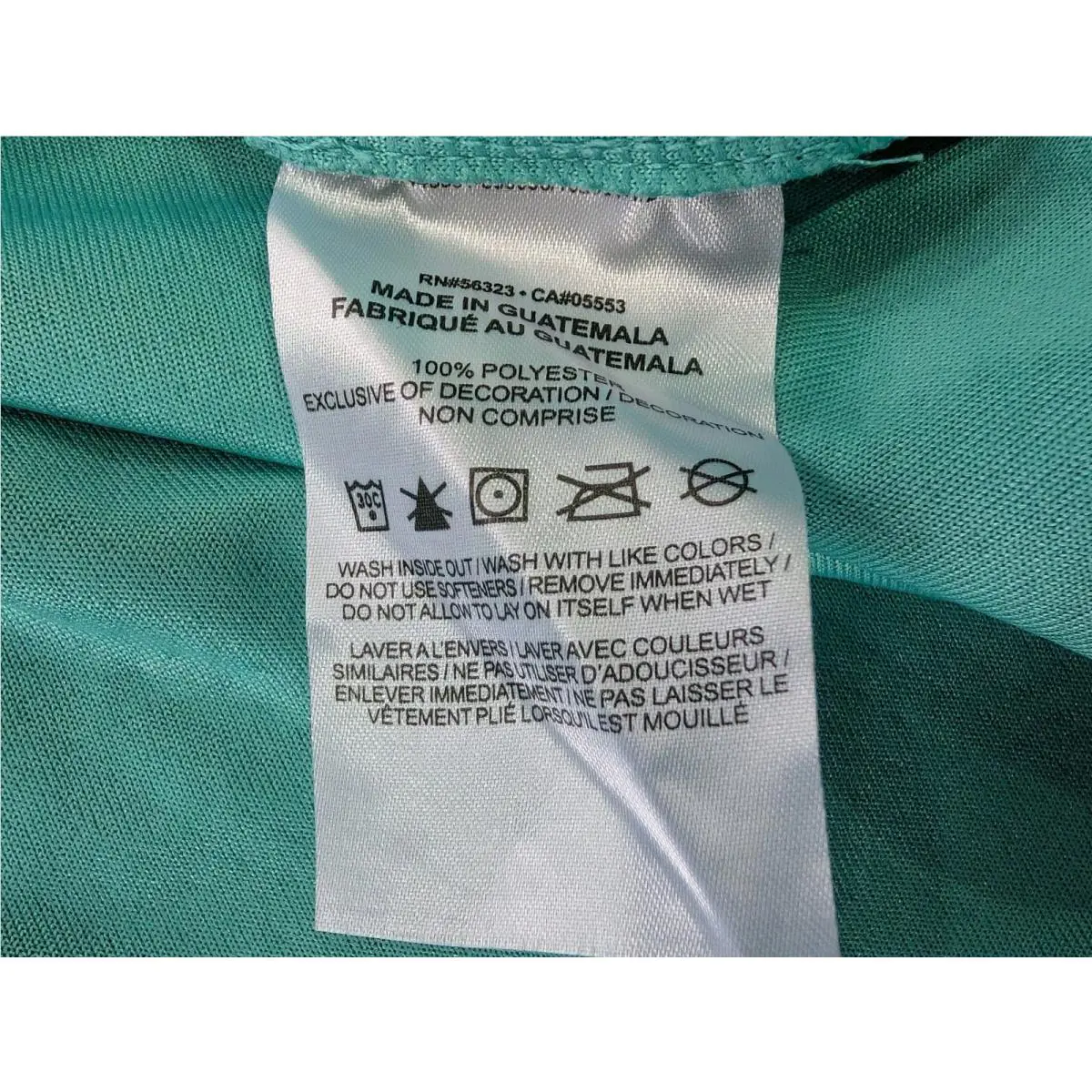 Nike clothing - Nike Dri-Fit - FD0806 305 - Mint / Black (UPC: 196156274263) 13