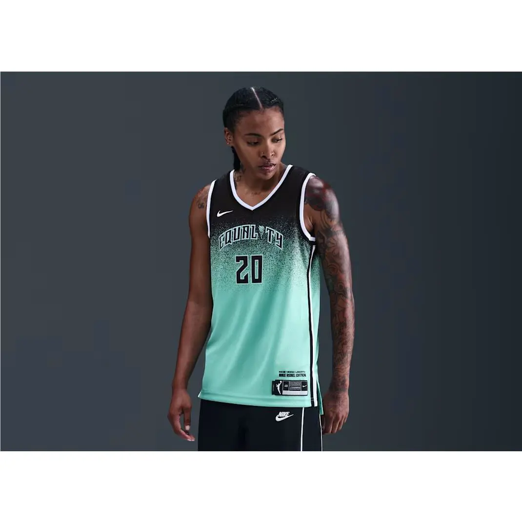 Nike clothing - Nike Dri-Fit - FD0806 305 - Mint / Black (UPC: 196156274263) 3