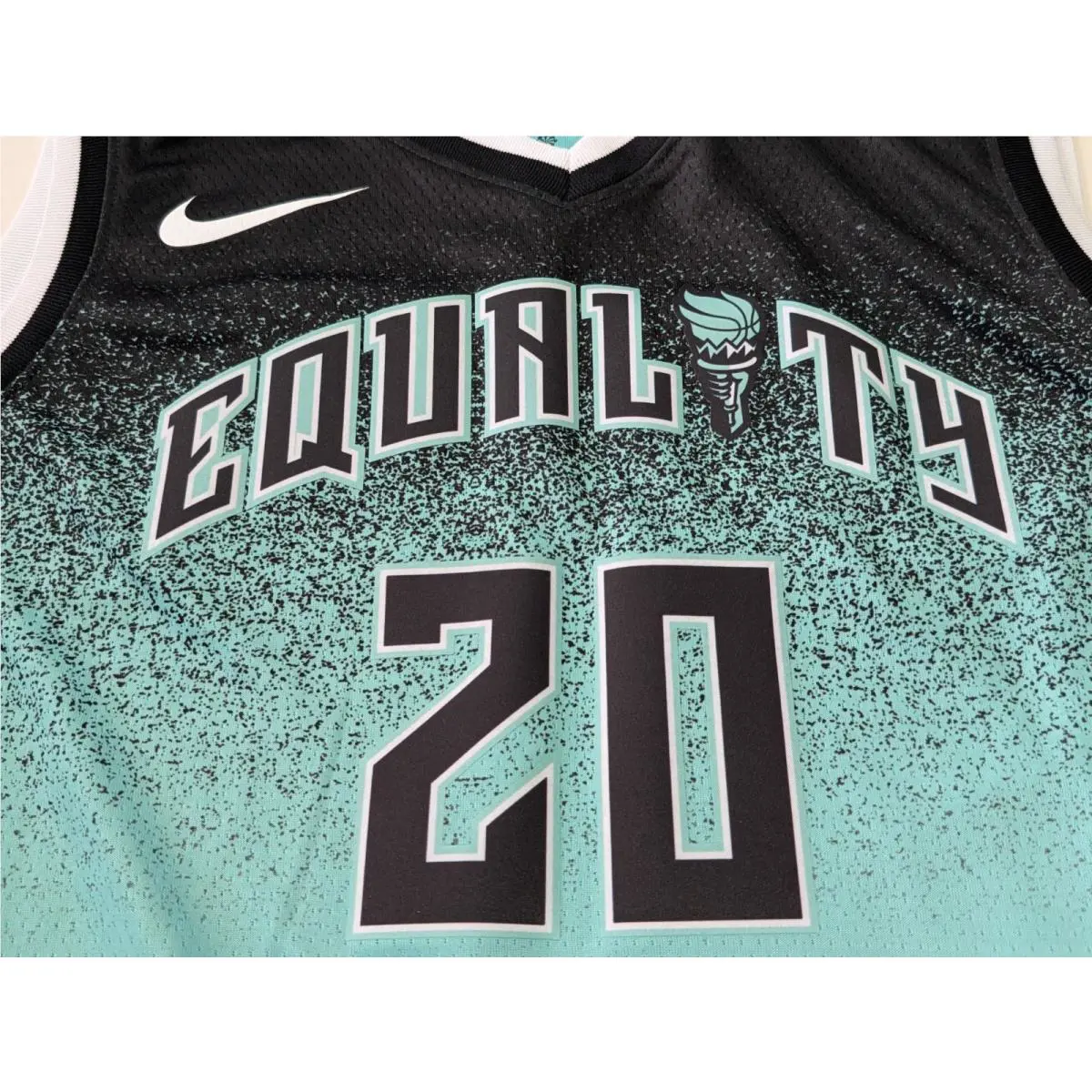 Nike clothing - Nike Dri-Fit - FD0806 305 - Mint / Black (UPC: 196156274263) 4