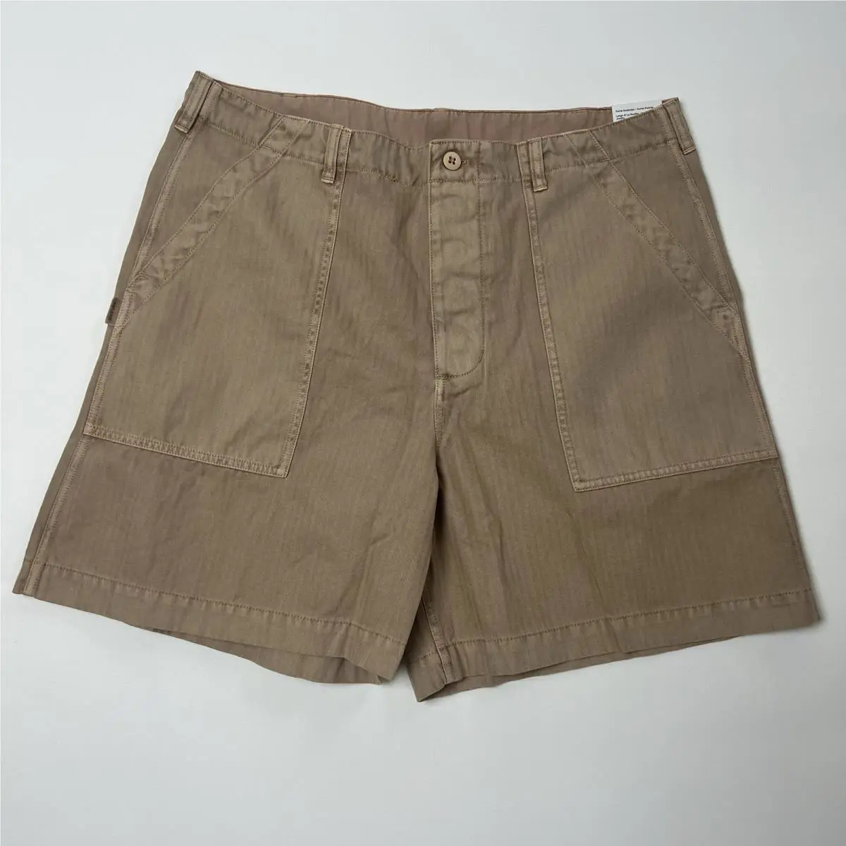 Nike Sportswear Life Men`s Fatigue Shorts Color Hemp/hemp Size 36 HJ2976-200
