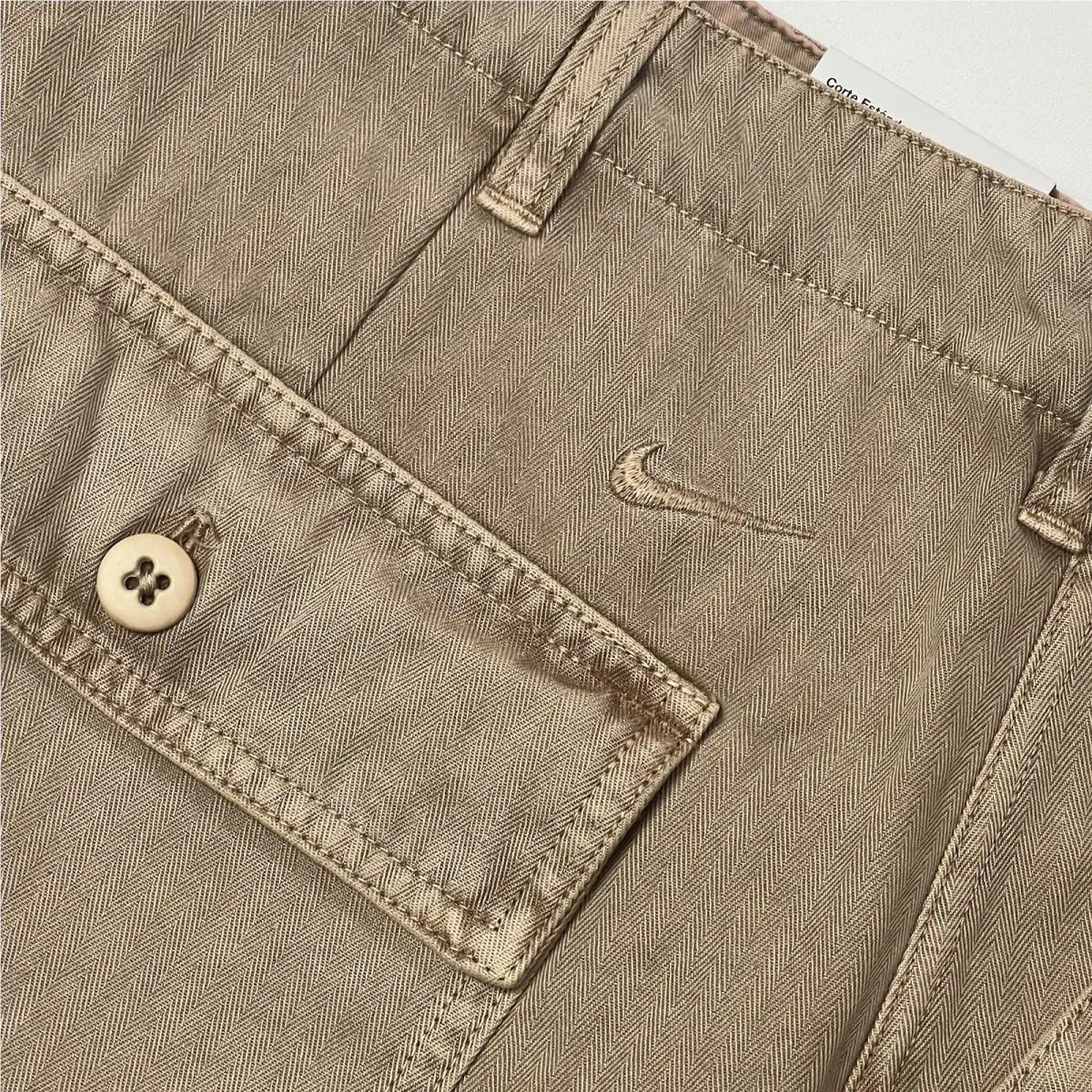 Nike clothing - Nike Life Fatigue - Life Fatigue - HJ2976 HJ2976-200 HJ2976 200 - Hemp/Hemp (UPC: 197863157573) 5