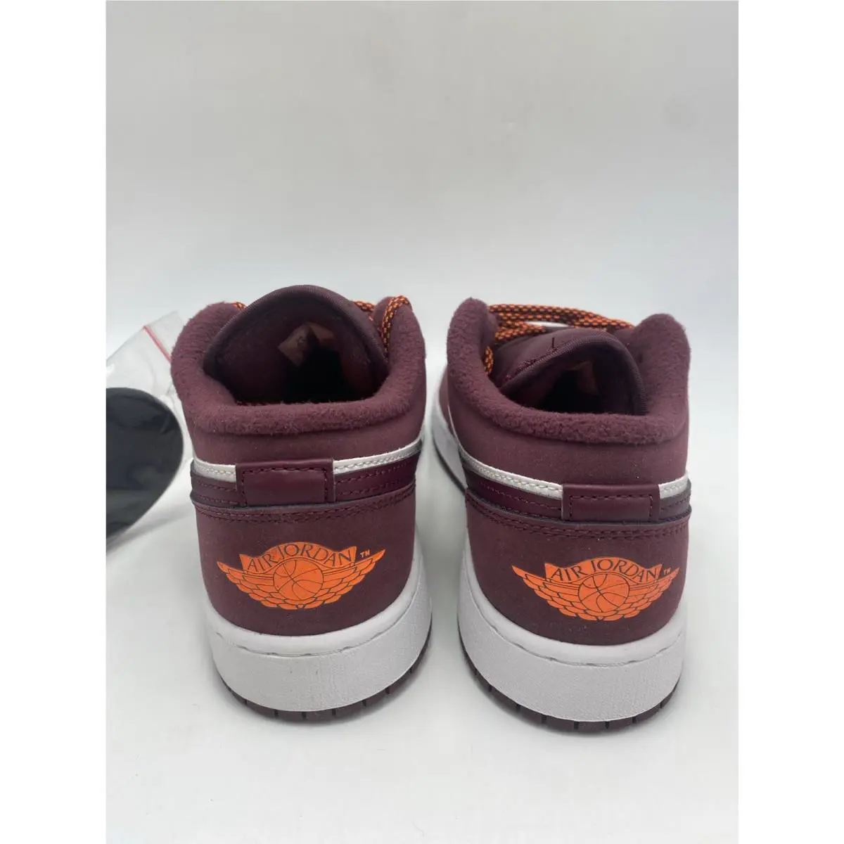 Nike shoes - Nike Air Jordan 1 - Air - 553560 068 - Phantom/Night Maroon (UPC: 196969289331) 4