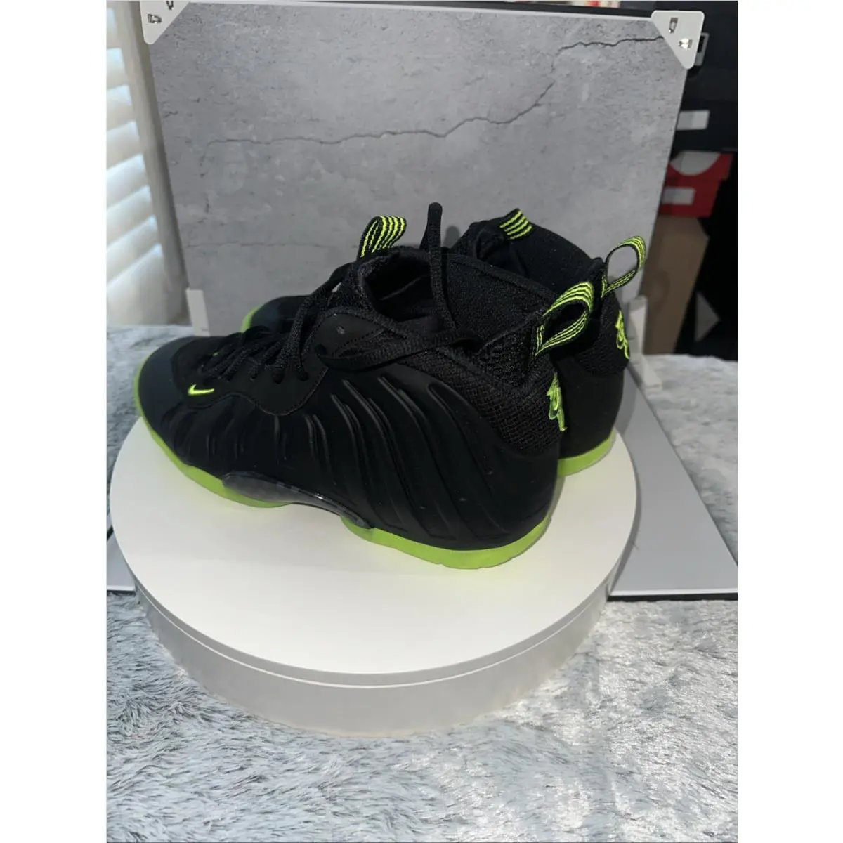 Nike shoes - Nike Little Posite - Little Posite - Black 6