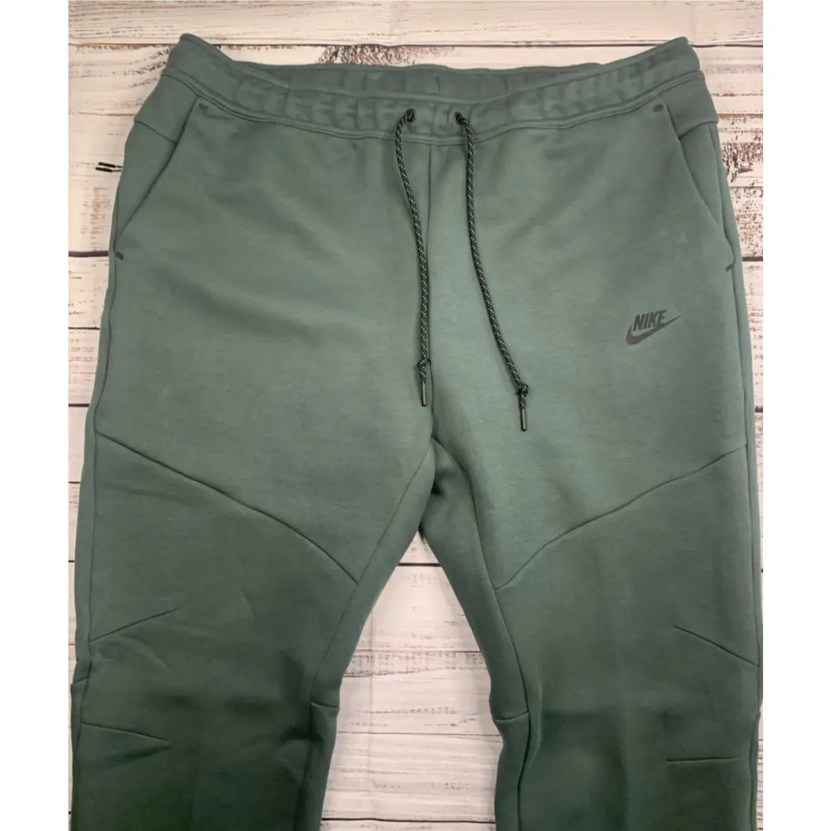 Nike Sportswear Tech Fleece Joggers Vintage Green Black HV0959-338 Mens Size Xxl
