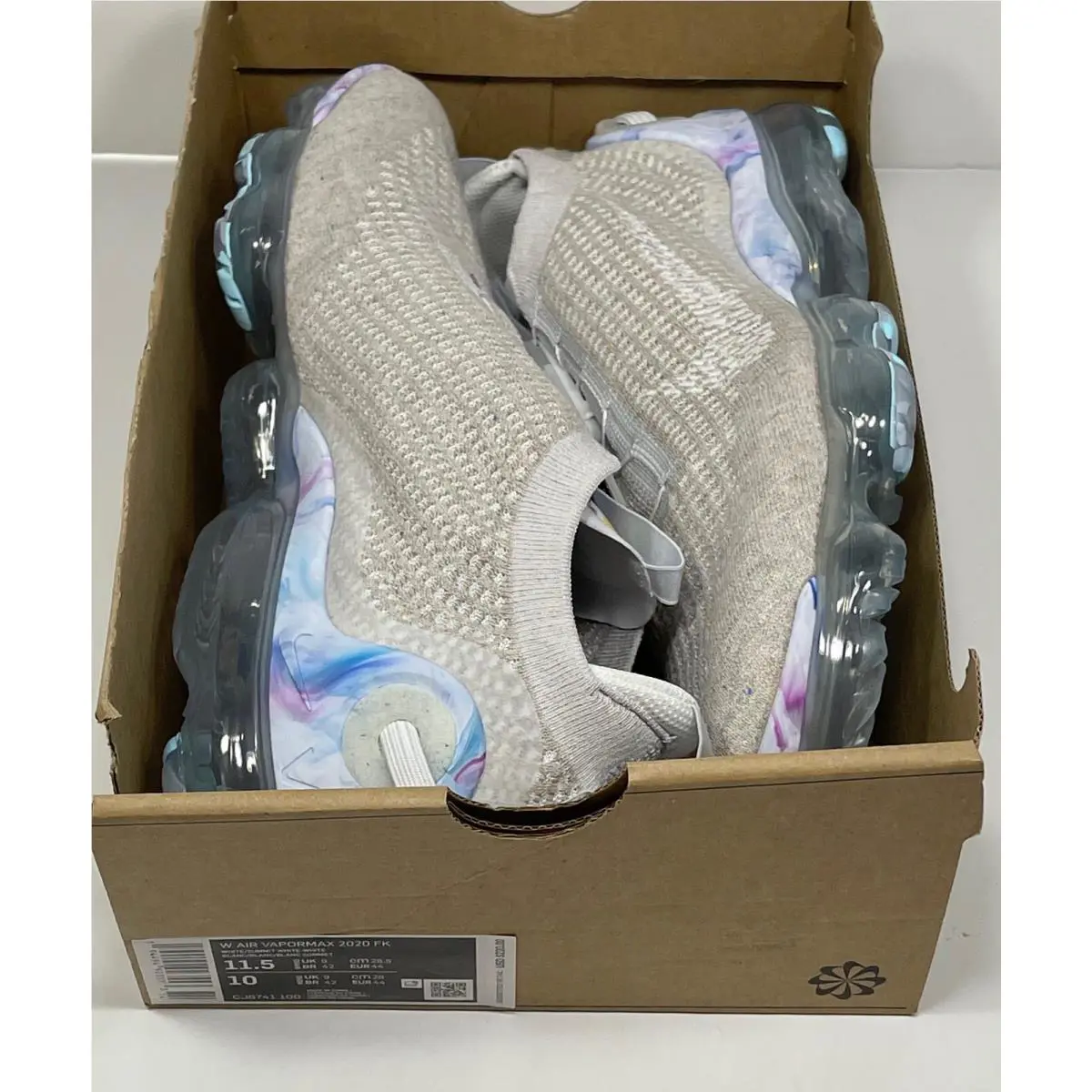 Nike shoes - Nike Air Vapormax Flyknit - Air Vapormax Flyknit - Summit White (UPC: 194494923553) 8