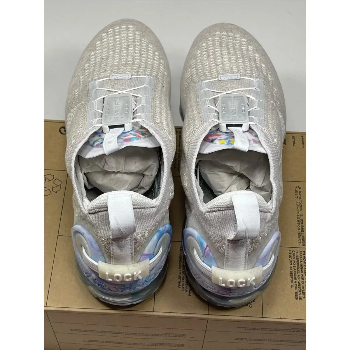 Nike shoes - Nike Air Vapormax Flyknit - Air Vapormax Flyknit - Summit White (UPC: 194494923553) 6