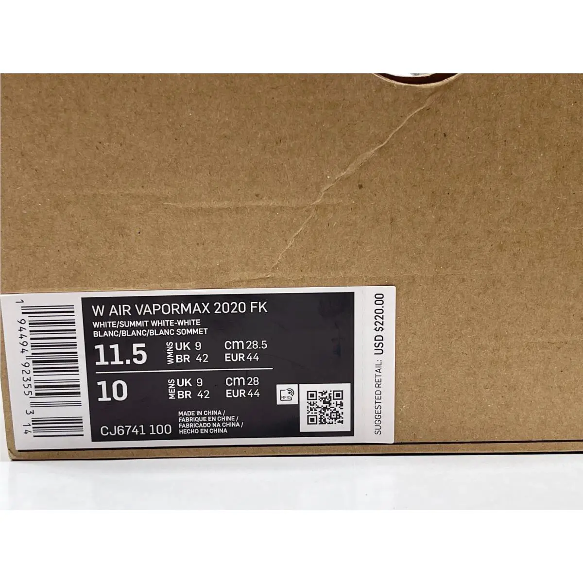 Nike shoes - Nike Air Vapormax Flyknit - Air Vapormax Flyknit - Summit White (UPC: 194494923553) 7