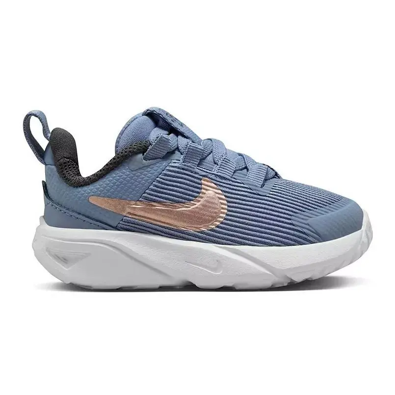Nike Star Runner 4 Sneaker Shoes DX7616-405 Ashen Slate / Armory Navy Toddler 10