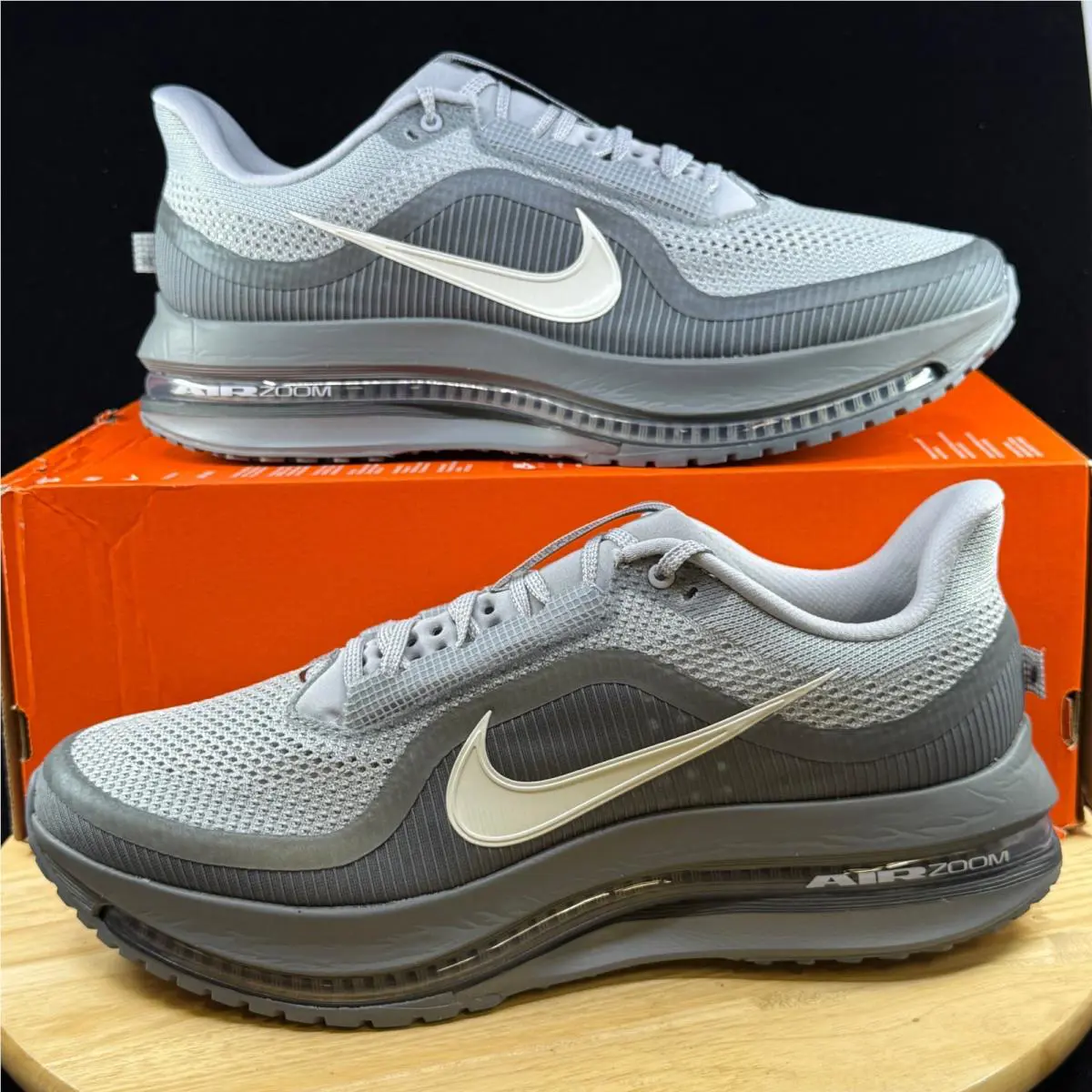 Nike Pegasus Premium Road Running Shoes Wolf Grey Men`s Size 7 HQ2592-013