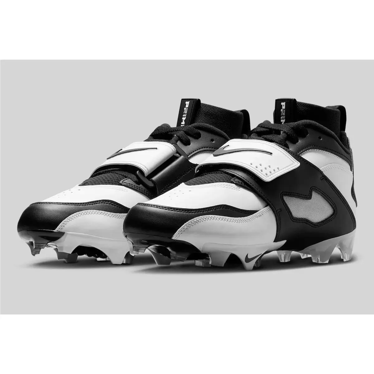 Diamond Turf 93 TD Nby Mens Football Cleats White Black HF5298-101 Size 9 by Nike