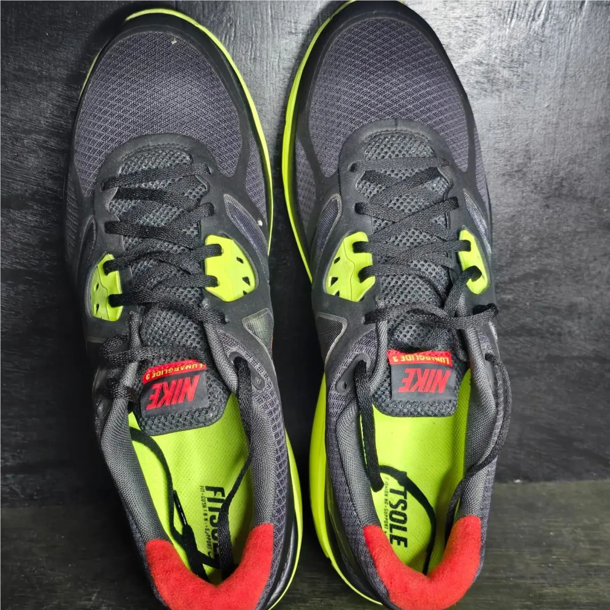 Nike shoes - Nike LunarGlide - LunarGlide - 454164 016 - Black 3