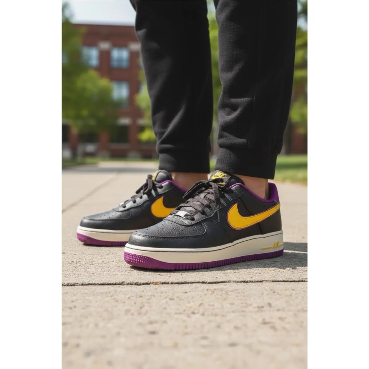 Nike shoes - Nike Air Force 1 - Air Force - DX5805-500 - Purple 1