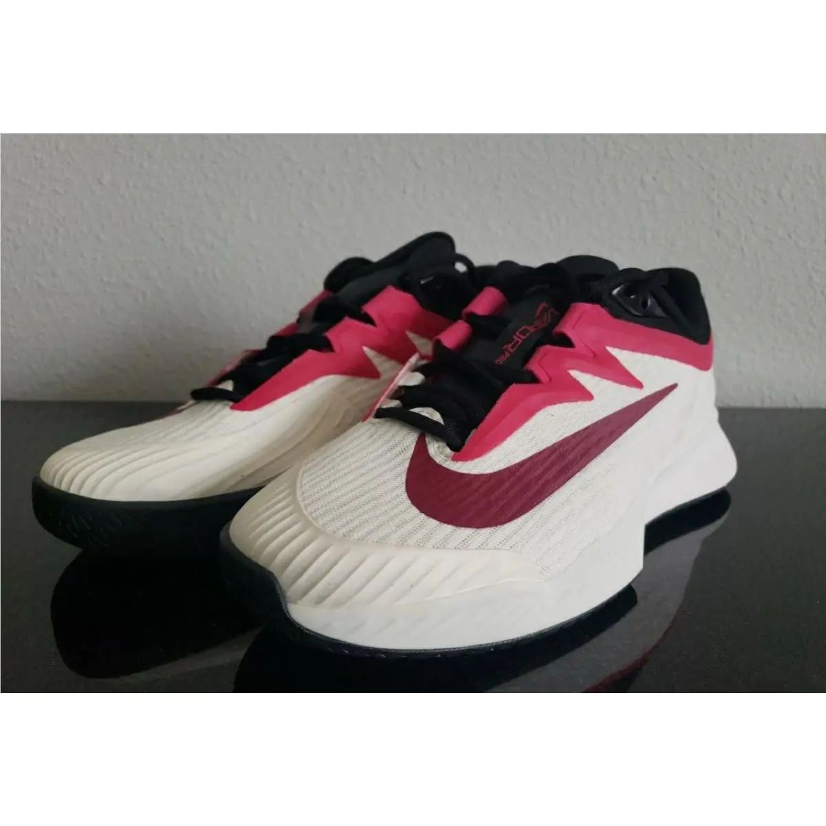 Nike shoes - Nike Air Zoom Vapor Pro - FZ2158-104 - Ivory, Manufacturer: Pale Ivory/Sail/Team Red/Rush Pink 4
