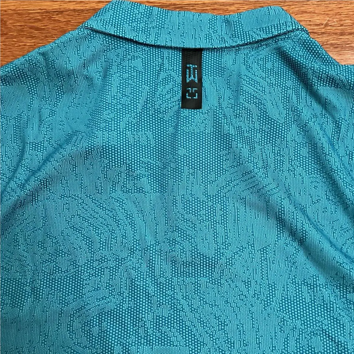 Nike clothing - TIger Woods ADV First Major Win Anniversary Polo - Washed Teal Black 6