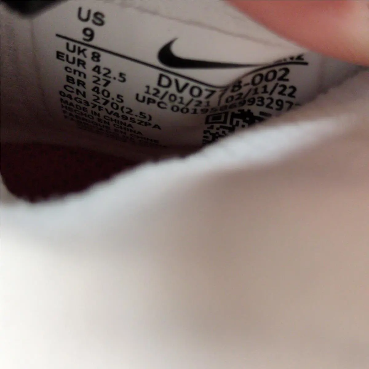 Nike shoes - DV0778002 - DV0778-002 - Black 5