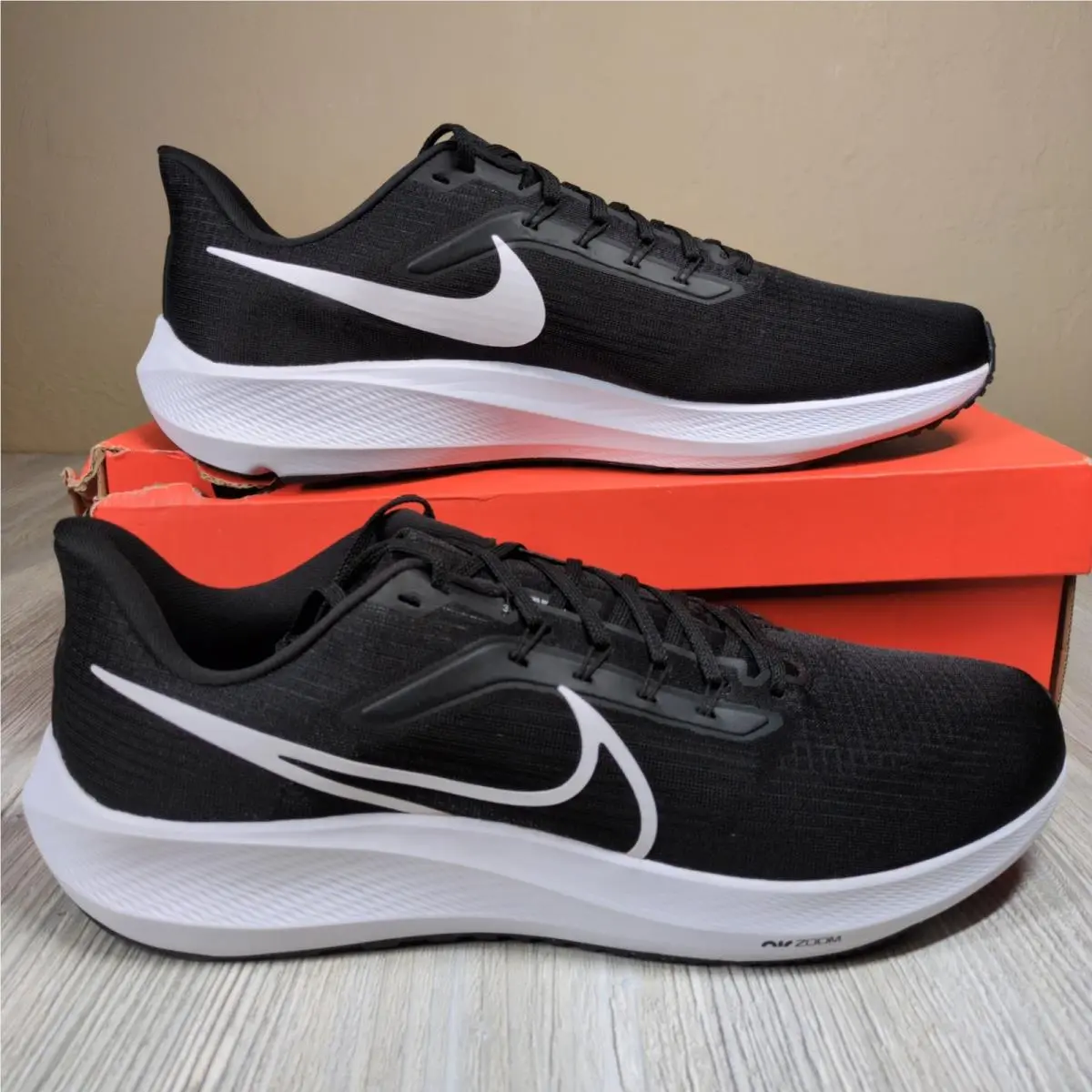 Nike Air Zoom Pegasus 39 TB Black/white Mens Size 15 DM0164-001