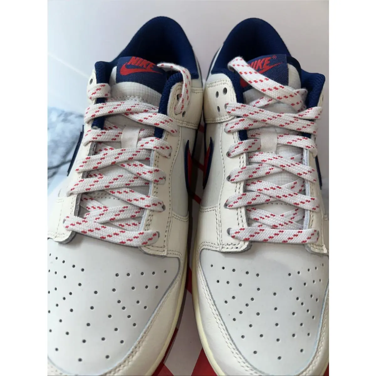 Nike shoes - Nike Dunks - Dunks - Pale Ivory/Sail/University Gold/Light Crimson (UPC: 197860652651) 9