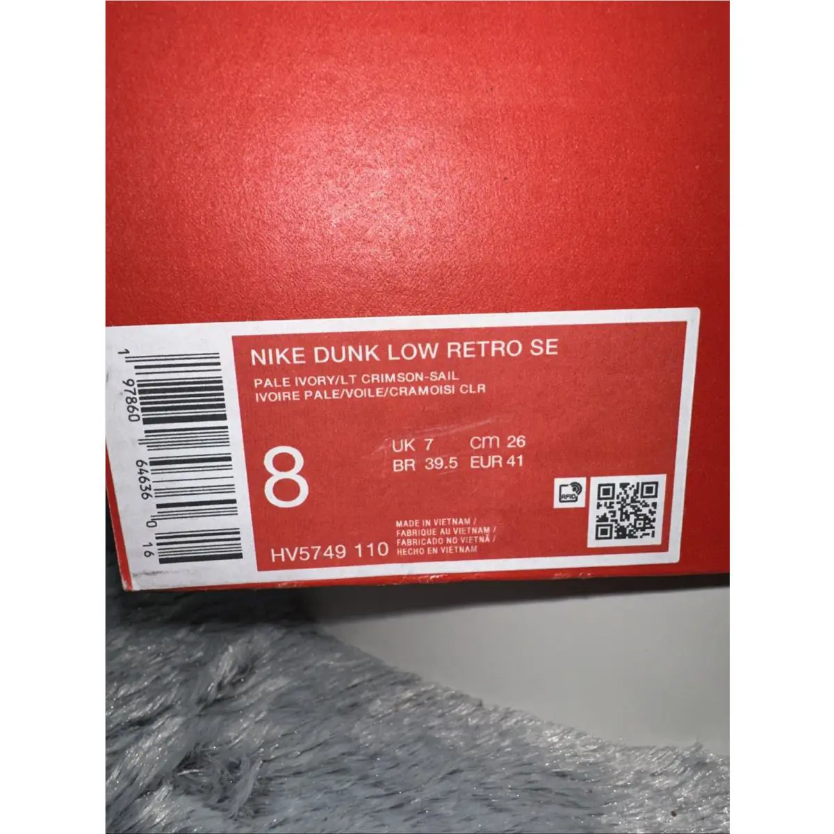 Nike shoes - Nike Dunks - Dunks - Pale Ivory/Sail/University Gold/Light Crimson (UPC: 197860652651) 11