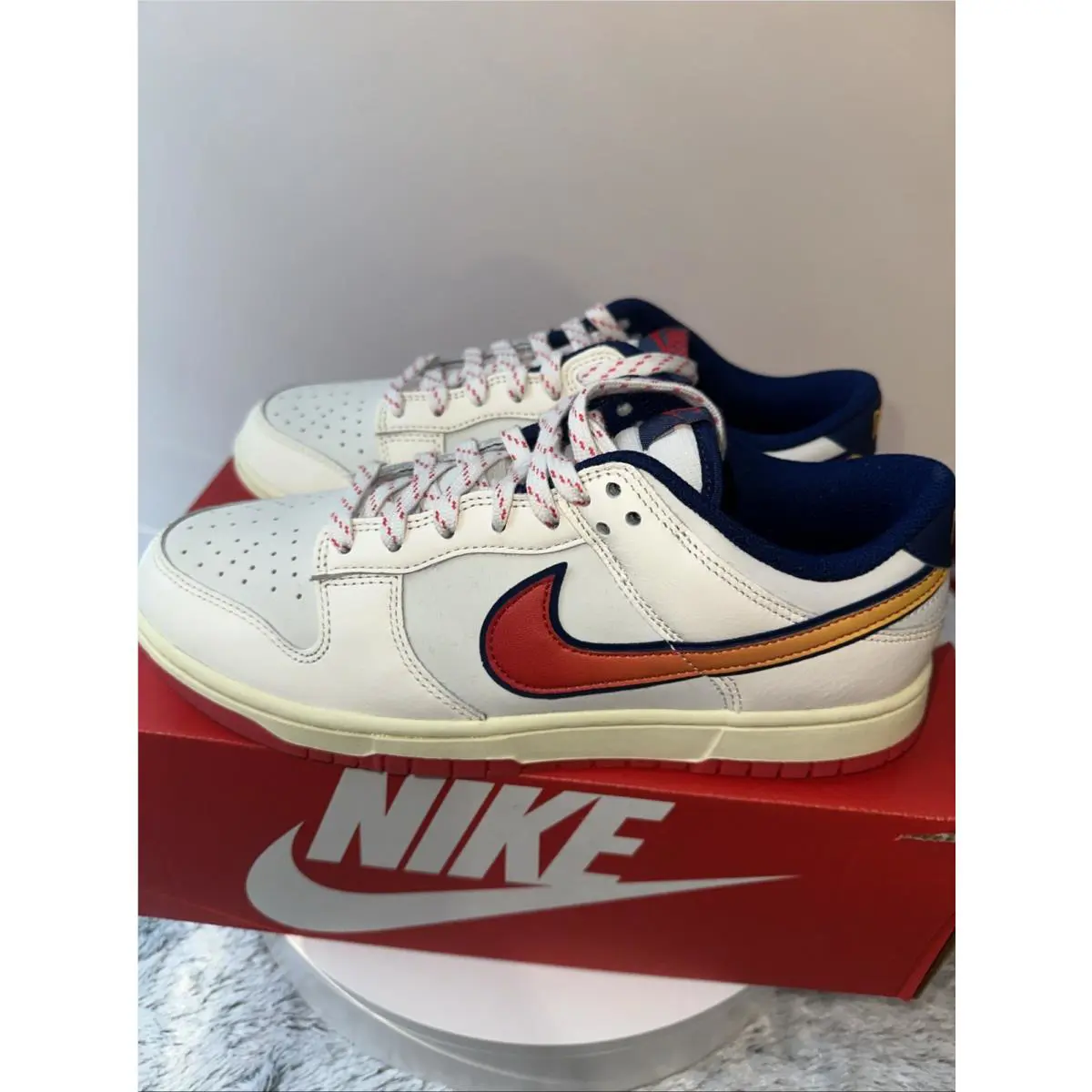 Nike shoes - Nike Dunks - Dunks - Pale Ivory/Sail/University Gold/Light Crimson (UPC: 197860652651) 0