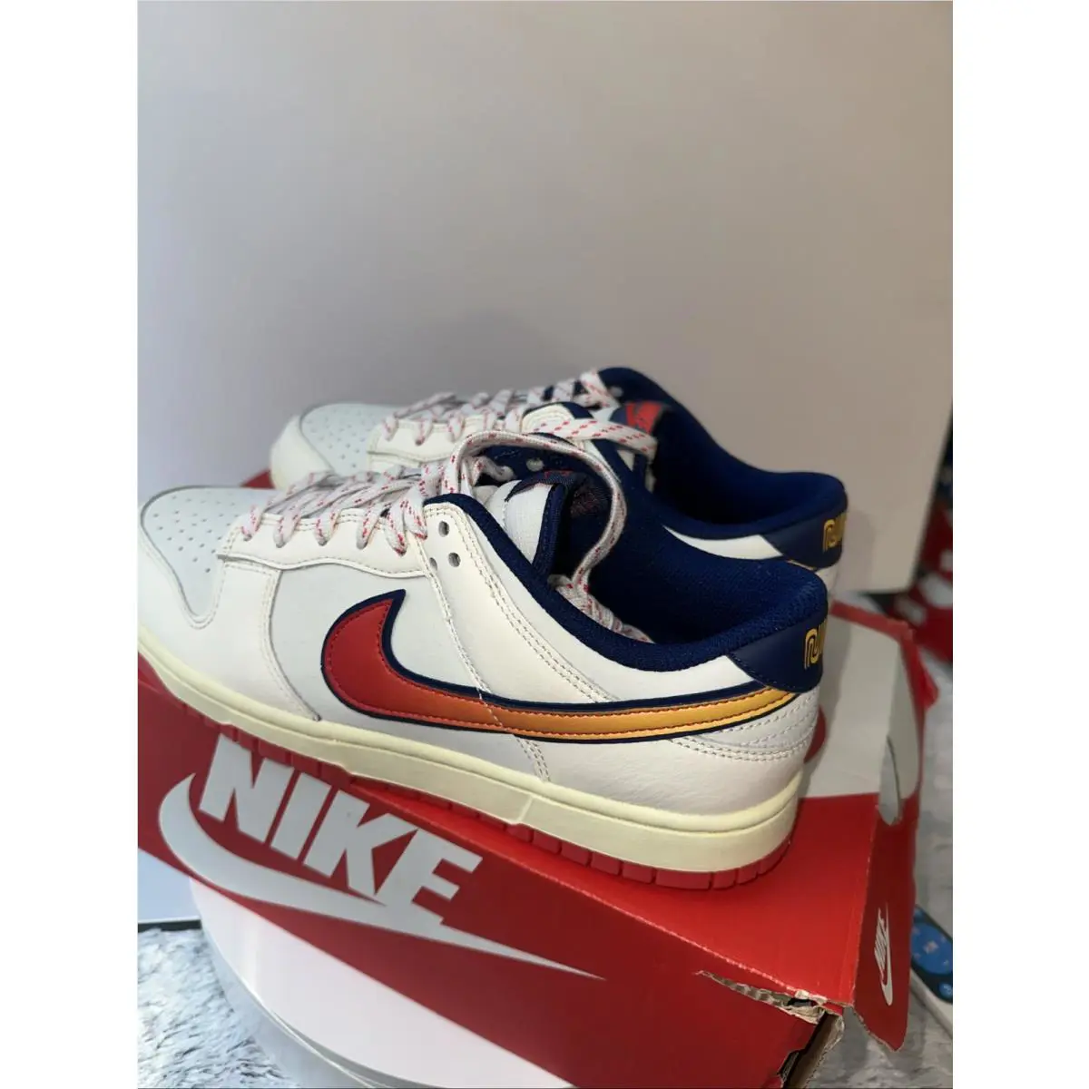 Nike shoes - Nike Dunks - Dunks - Pale Ivory/Sail/University Gold/Light Crimson (UPC: 197860652651) 1