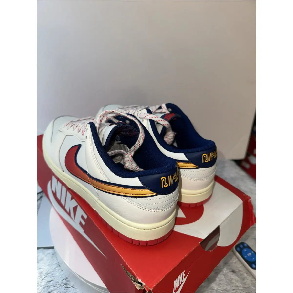 Nike shoes - Nike Dunks - Dunks - Pale Ivory/Sail/University Gold/Light Crimson (UPC: 197860652651) 2