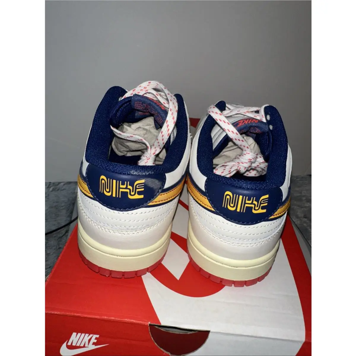 Nike shoes - Nike Dunks - Dunks - Pale Ivory/Sail/University Gold/Light Crimson (UPC: 197860652651) 4