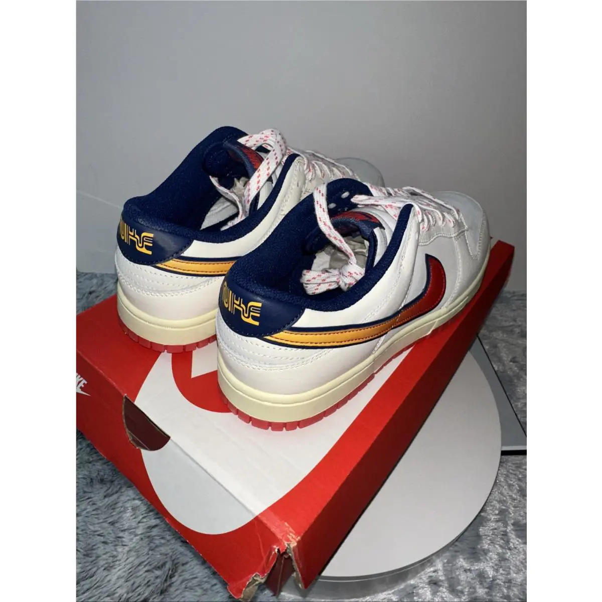 Nike shoes - Nike Dunks - Dunks - Pale Ivory/Sail/University Gold/Light Crimson (UPC: 197860652651) 5