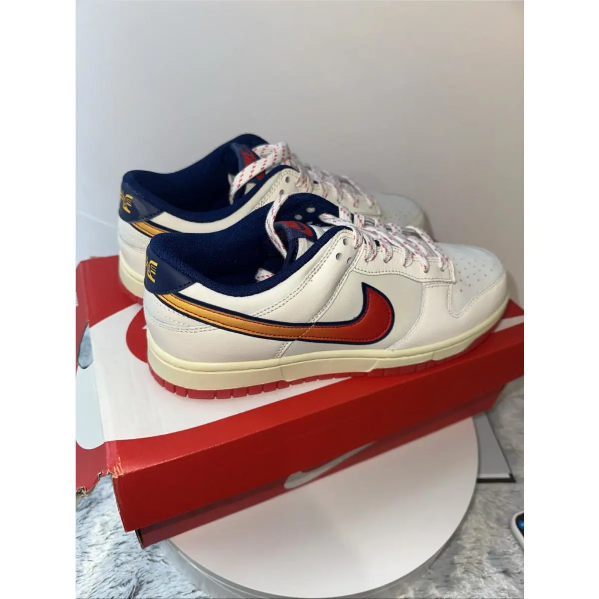Nike shoes - Nike Dunks - Dunks - Pale Ivory/Sail/University Gold/Light Crimson (UPC: 197860652651) 6