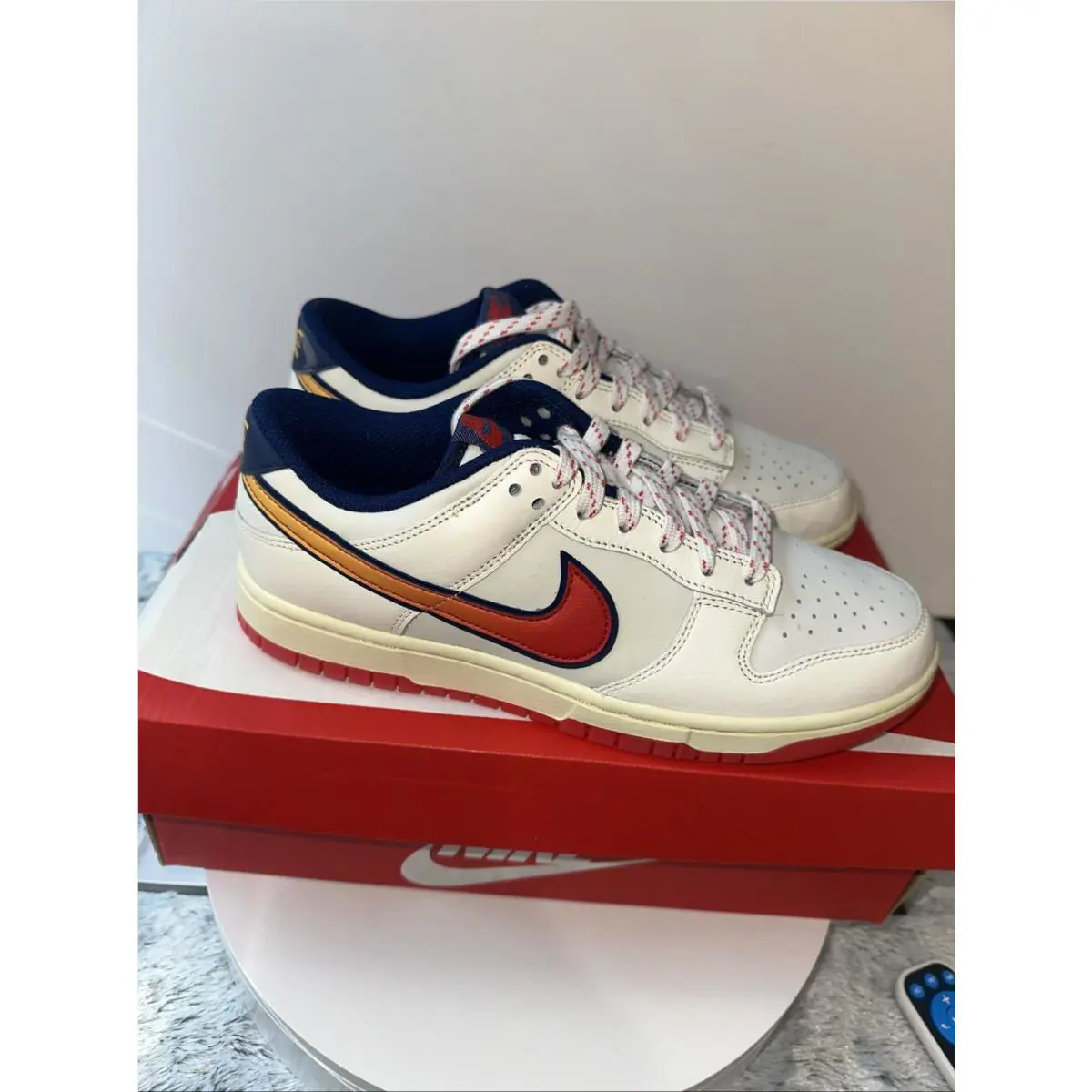 Nike shoes - Nike Dunks - Dunks - Pale Ivory/Sail/University Gold/Light Crimson (UPC: 197860652651) 7