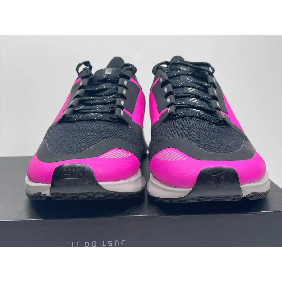 Nike shoes - Pegasus 36 Shield - Pegasus Shield - AQ8006 600 - Fire Pink - Silver Black (UPC: 193151462855) 3