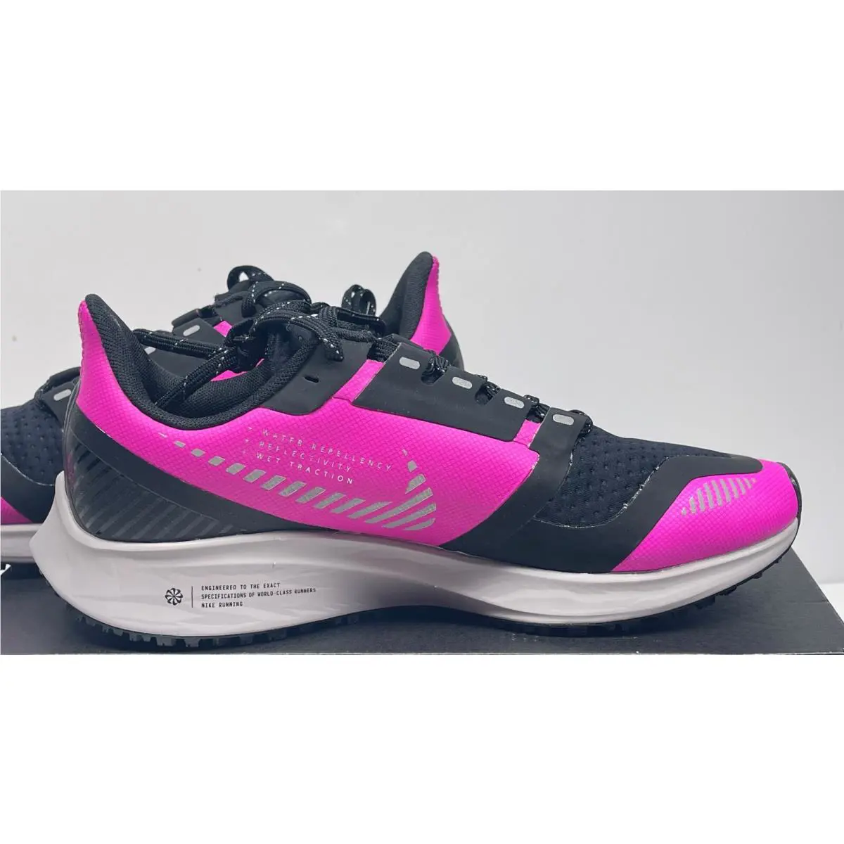 Nike shoes - Pegasus 36 Shield - Pegasus Shield - AQ8006 600 - Fire Pink - Silver Black (UPC: 193151462855) 5