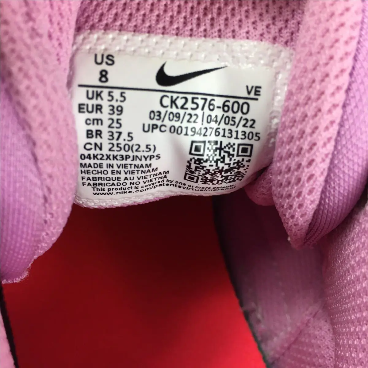 Nike shoes - NIKE RENEW IN-SEASON TR 10 - CK2576-600 - Pink 8