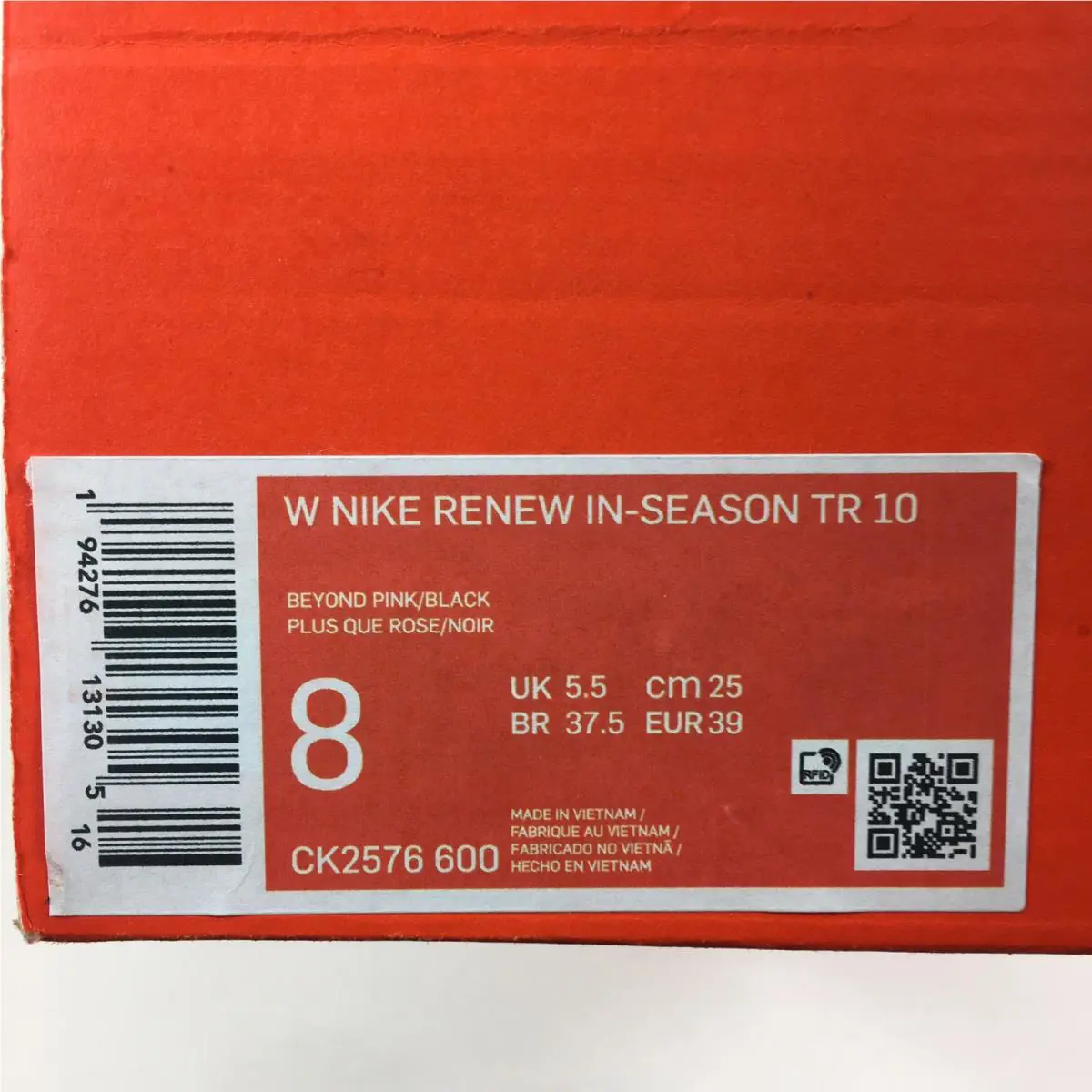 Nike shoes - NIKE RENEW IN-SEASON TR 10 - CK2576-600 - Pink 9