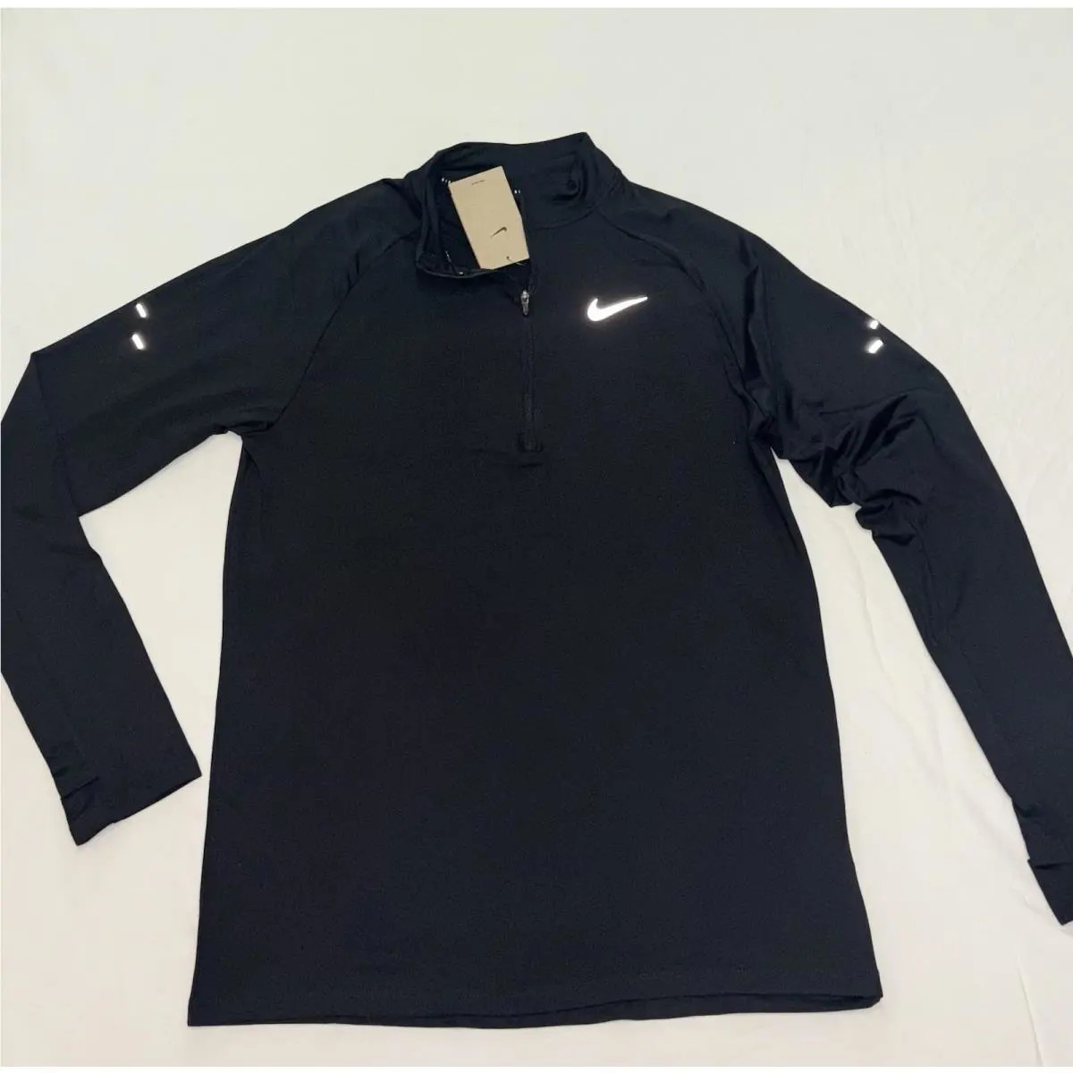 Nike Men`s Dri-fit Stride Realtree 1/2 Zip Midlayer Shirt Size Small