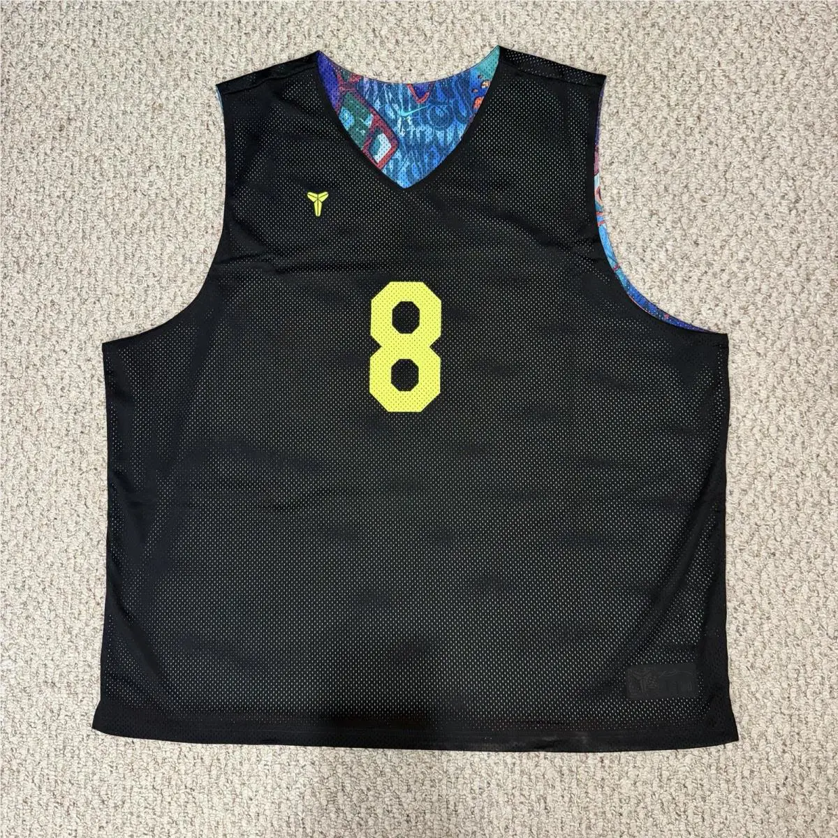 Nike Mens Kobe Dri-fit Standard Reversible Jersey HJ4208-010 Size 4XL