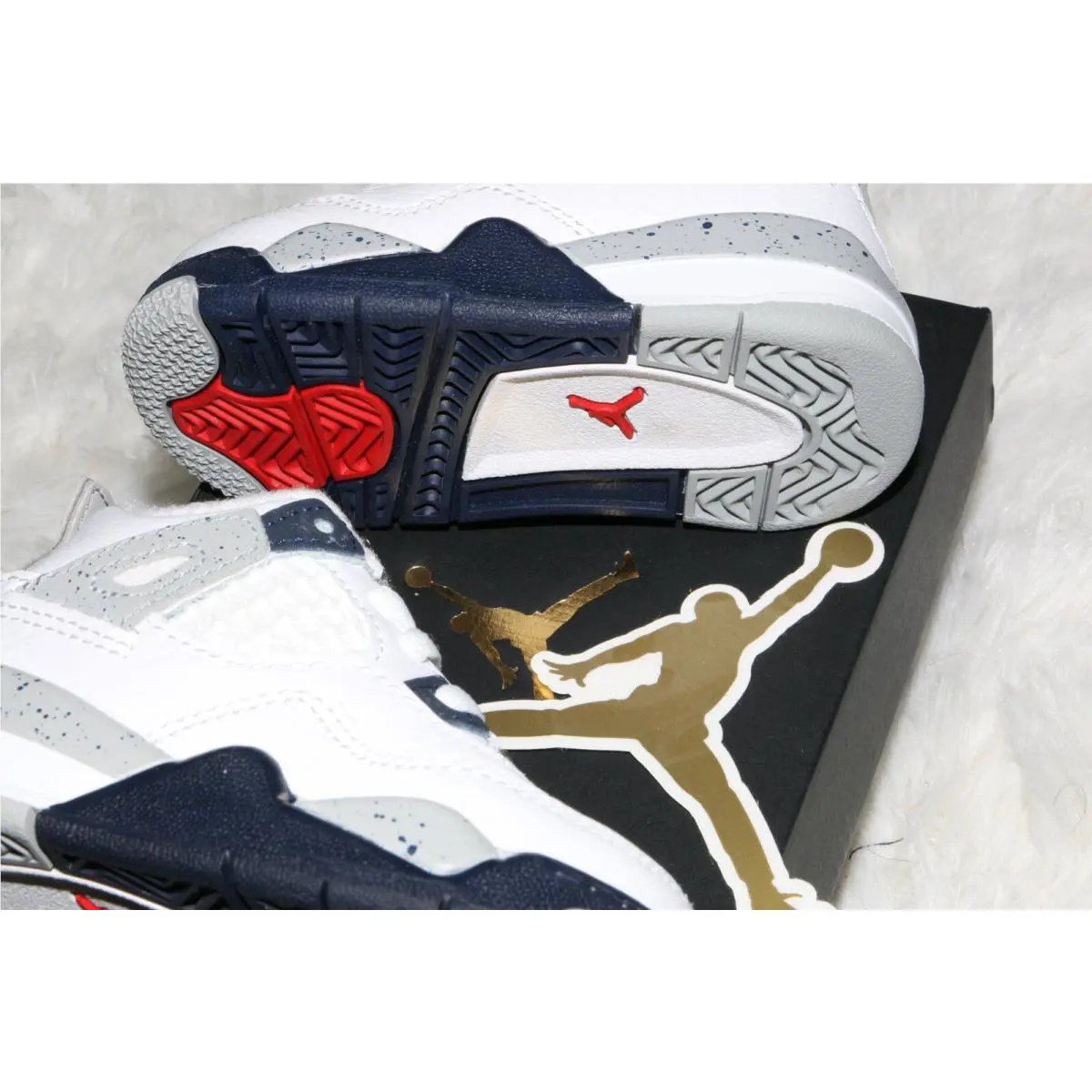 Nike shoes - Air Jordan 4 - Air - White 5